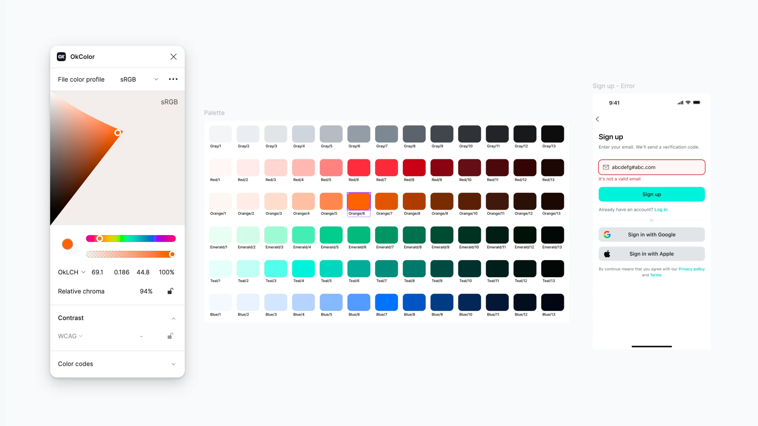 OKColor Plugin